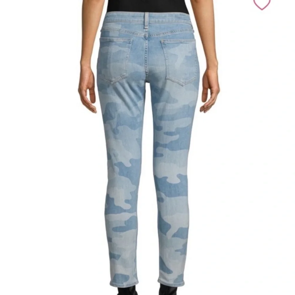 Rag & Bone Cate Mid Rise Faded Camo Jeans 26
